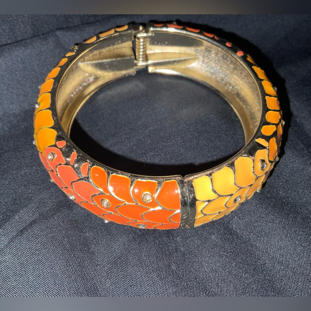 Bracelet, Sequin Brand Spring Clamp Bracelet